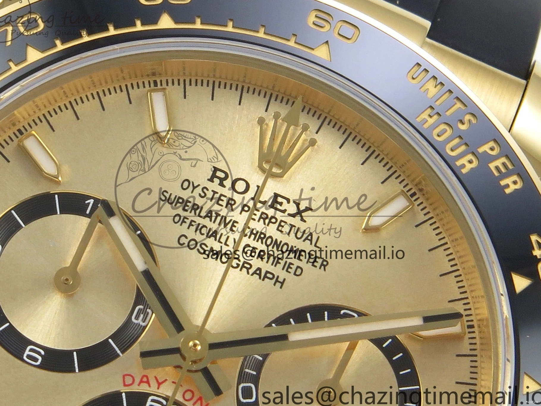 MiroTime 1223 Breathable Daytona 126518 YG Clean 1:1 Best Edition YG Dial on Oysterflex Strap DD 237